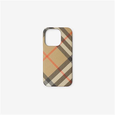 Capa para iPhone 15 Pro Check (Areia) 